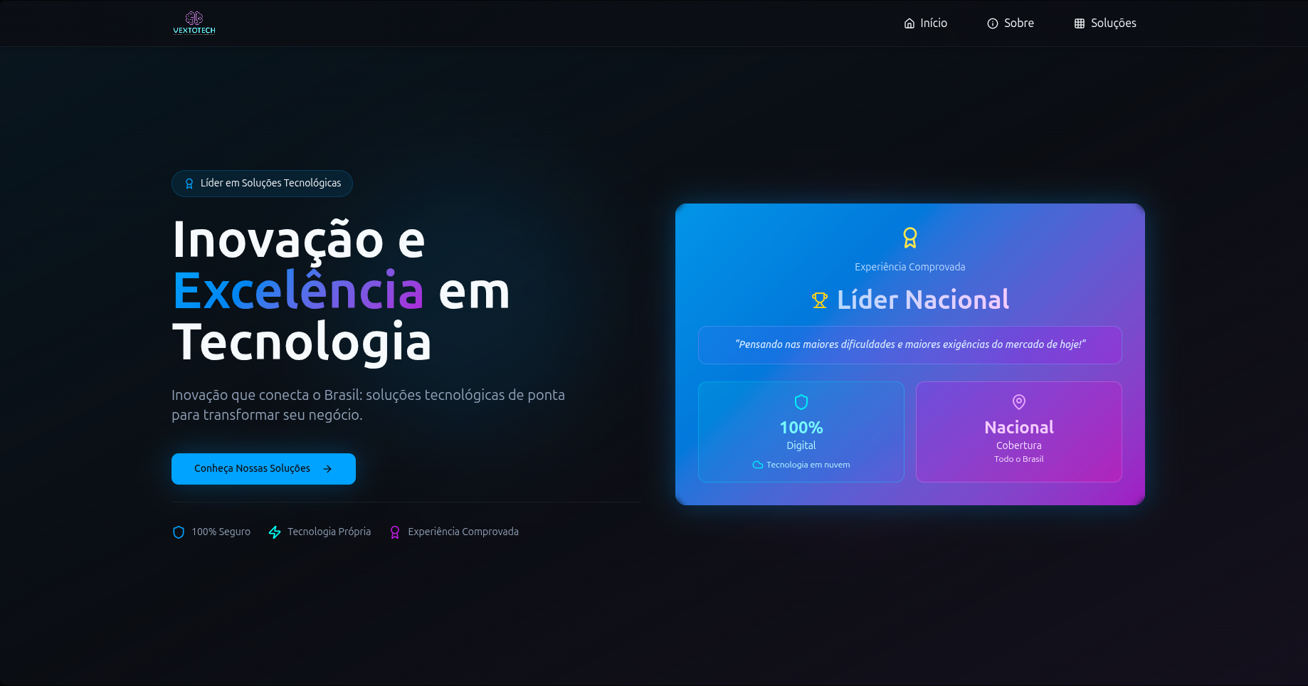 VextoTech - Institucional